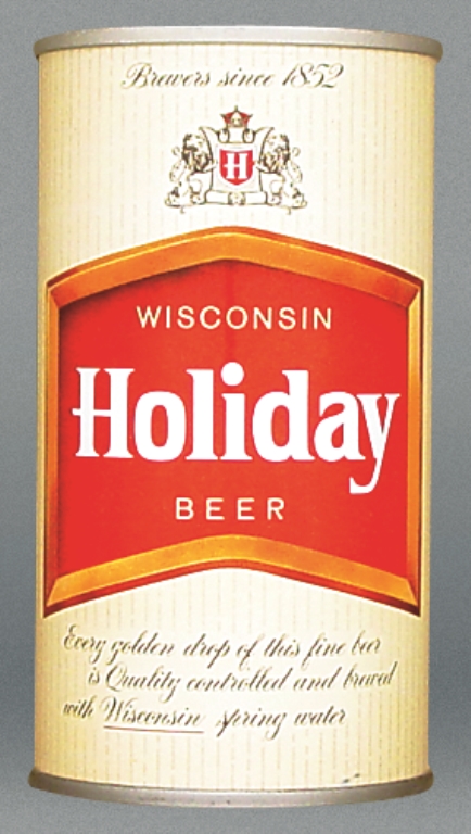 Holiday Wisconsin Beer 12 Oz Tab Top Can
