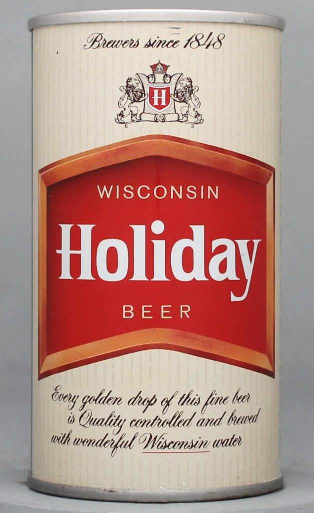 Holiday Wisconsin Bock 12 Oz Tab Top Can