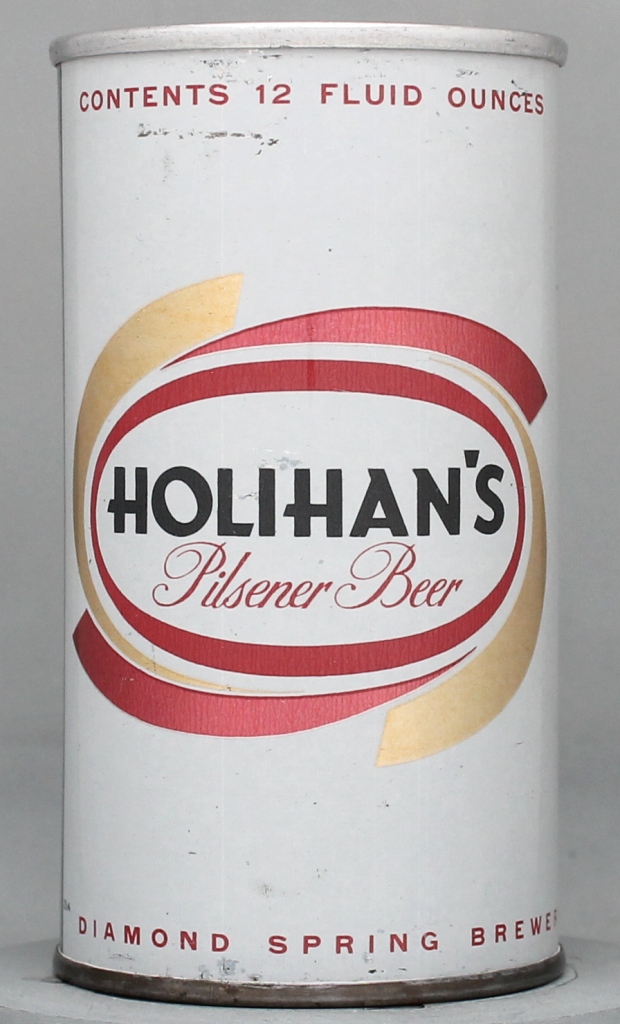 Holihan's Pilsener Beer 12 Oz Zip/Tab Top Can
