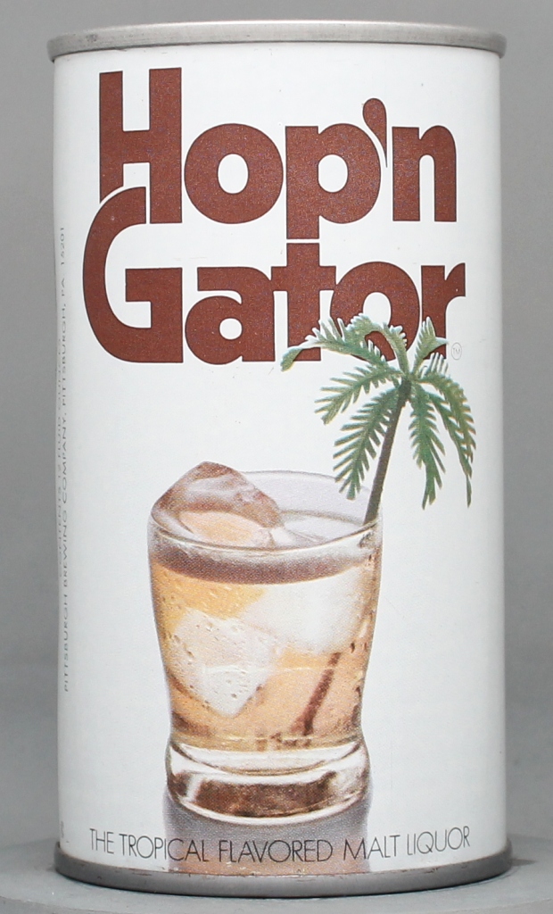 Hop'n Gator Malt Liquor 12 Oz Tab Top Can