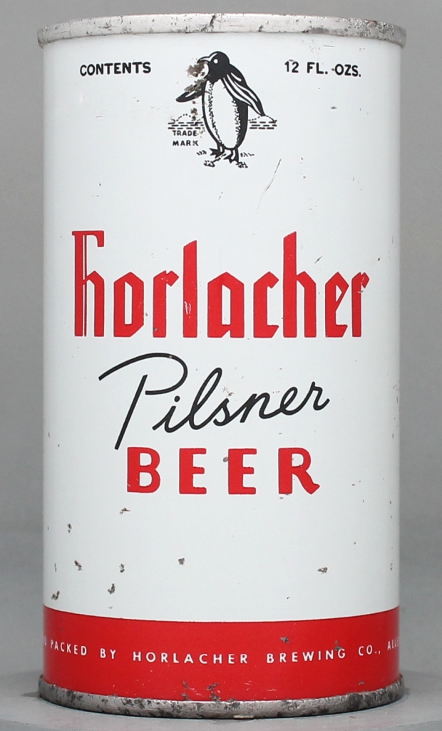 Horlacher Pilsner Beer 12 Oz Tab Top Can