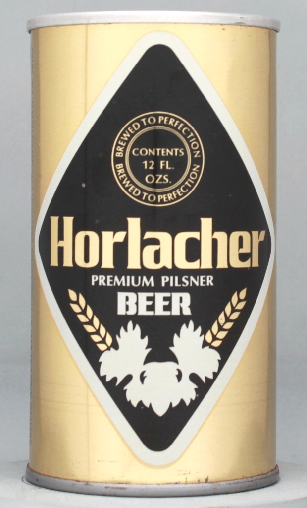 Horlacher Premium Pilsner Beer 12 Oz Tab Top Can
