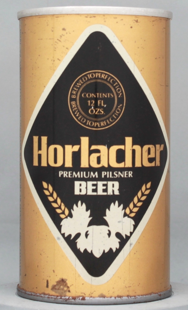 Horlacher Premium Pilsner Beer 12 Oz Tab Top Can