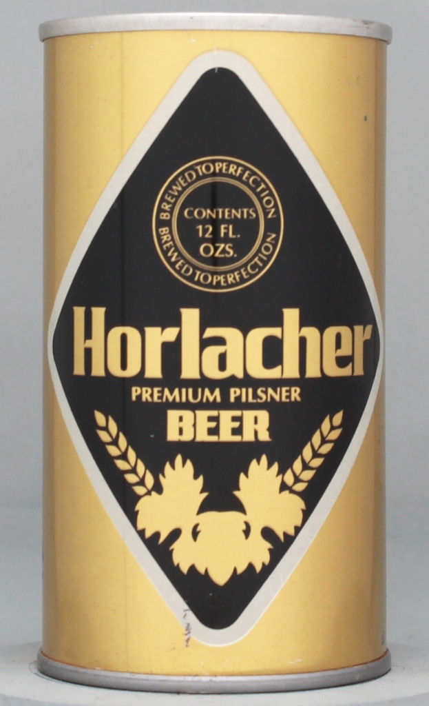 Horlacher Premium Pilsner Beer 12 Oz Tab Top Can