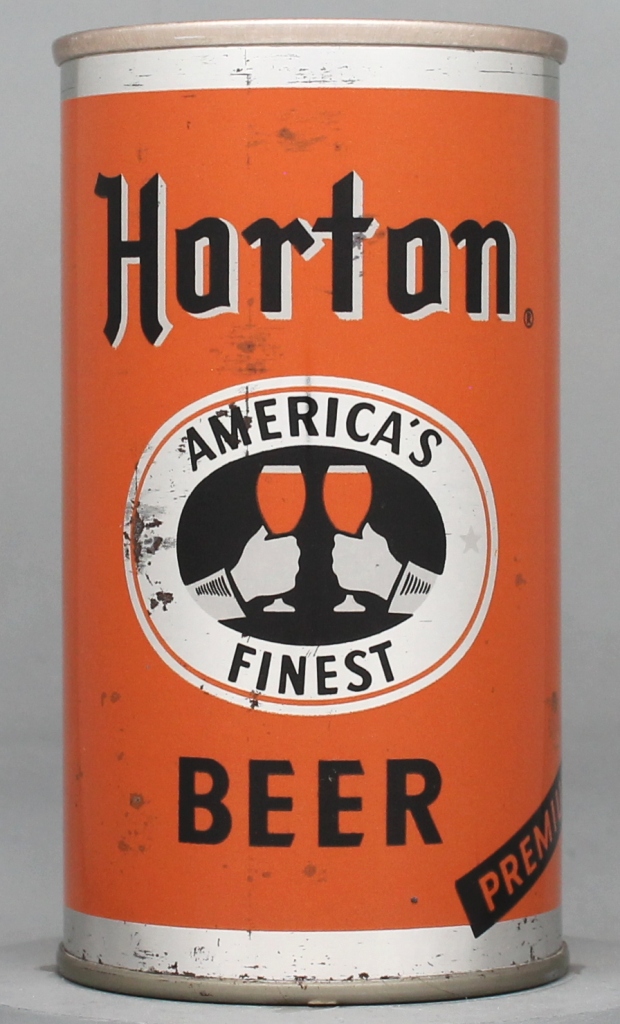 Horton America's Finest Beer 12 Oz Tab Top Can
