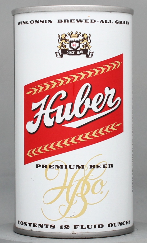 Huber Premium Beer 12 Oz Tab Top Can