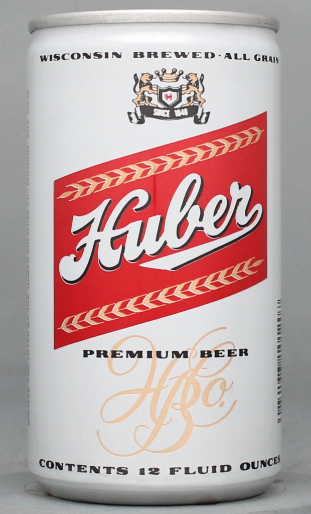 Huber Premium Beer 12 Oz Tab Top Can