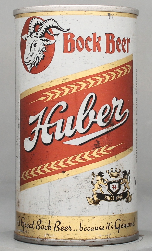 Huber Bock 12 Oz Tab Top Can