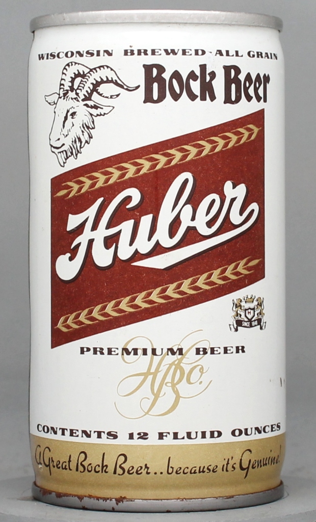Huber Bock 12 Oz Tab Top Can