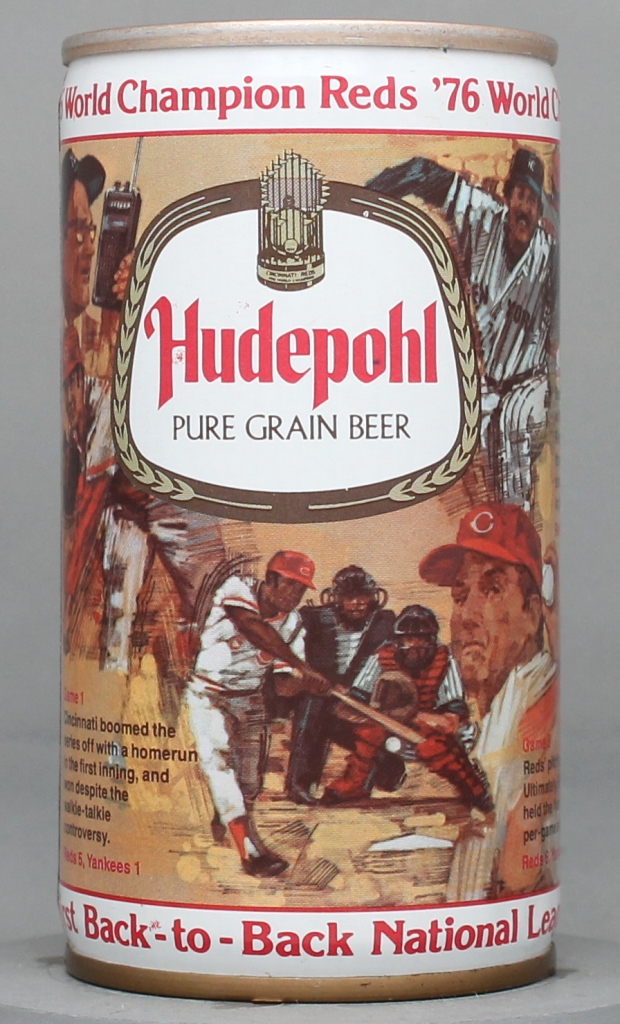 Hudepohl Pure Grain Beer 12 Oz Tab Top Can