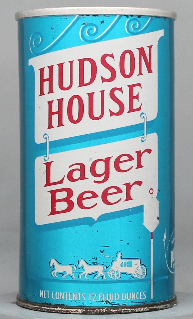 Hudson House Lager Beer 12 Oz Zip Top Can