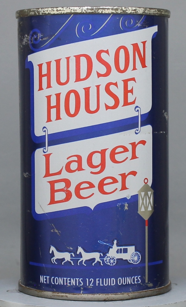Hudson House Lager Beer 12 Oz Insert Top Can