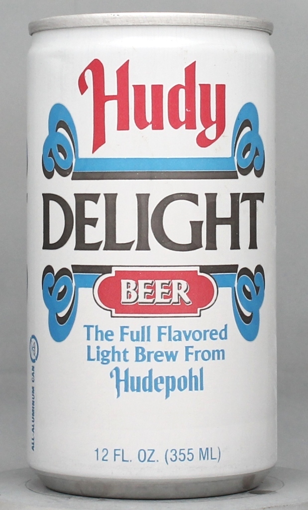 Hudy Delight Beer 12 Oz Tab/Stay Top Can