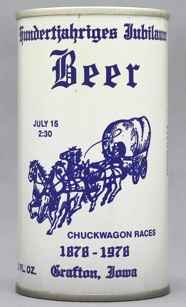 Hundertjahriges Jubilaum Beer 12 Oz Tab Top Can