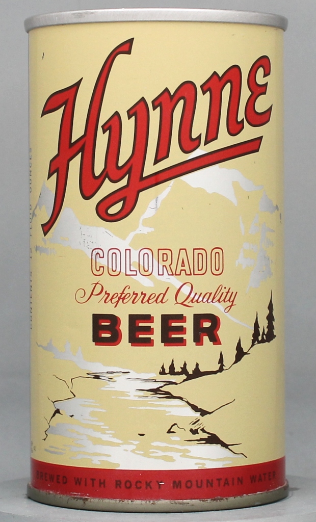 Hynne Colorado Beer 12 Oz Tab Top Can