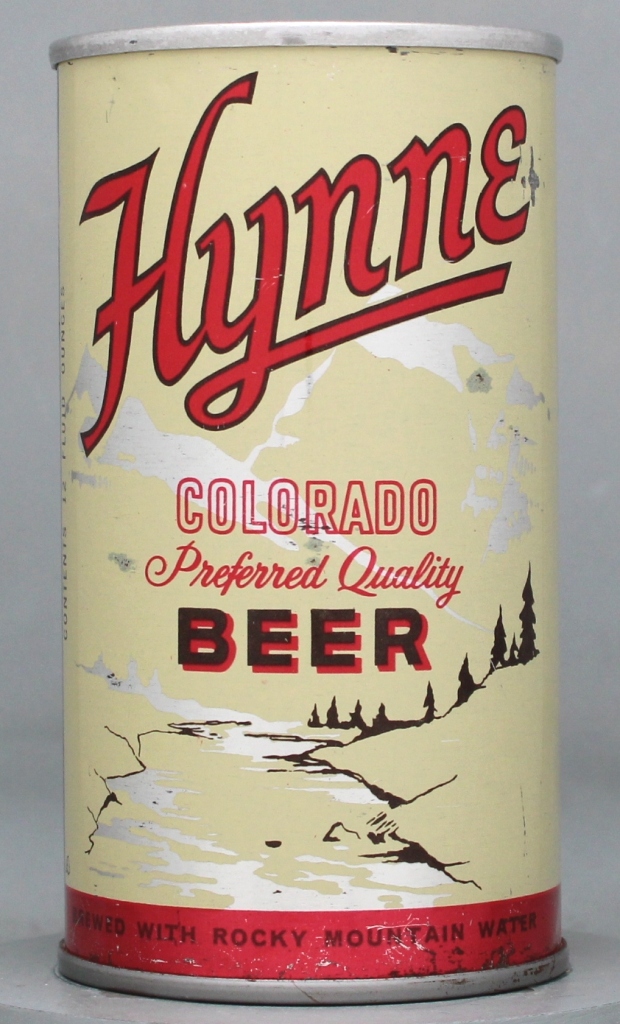 Hynne Colorado Beer 12 Oz Tab Top Can