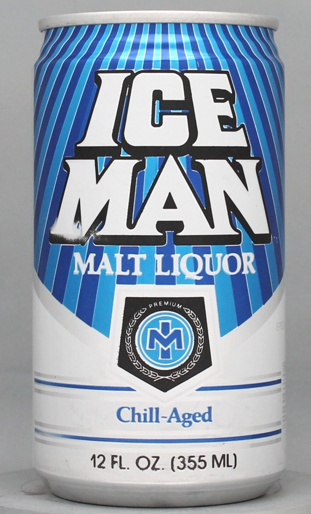 Ice Man Malt Liquor 12 Oz Tab Top Can