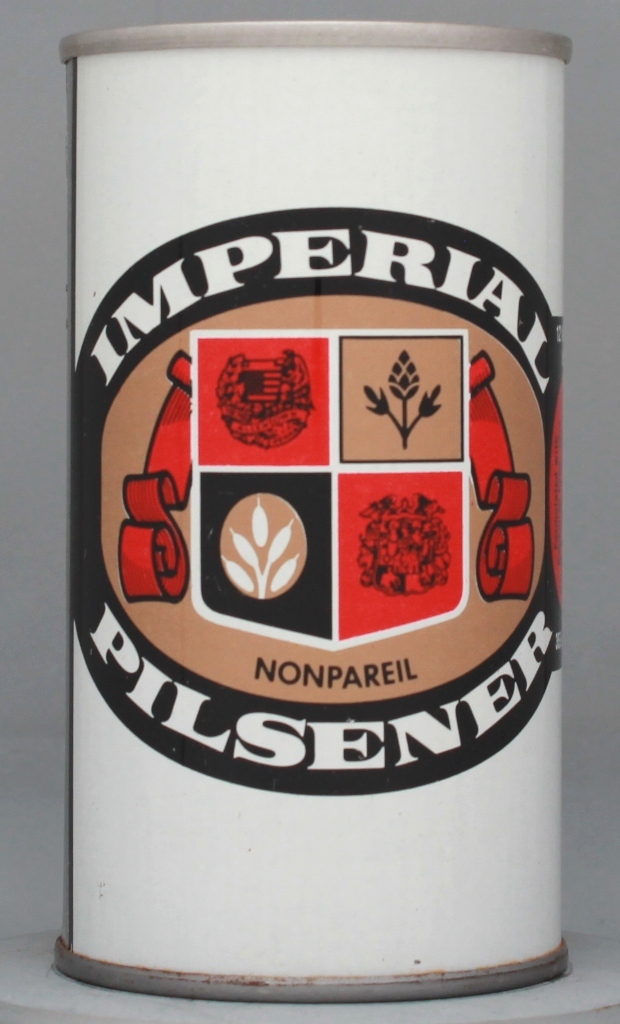 Imperial Pilsener Beer 12 Oz Tab Top Can
