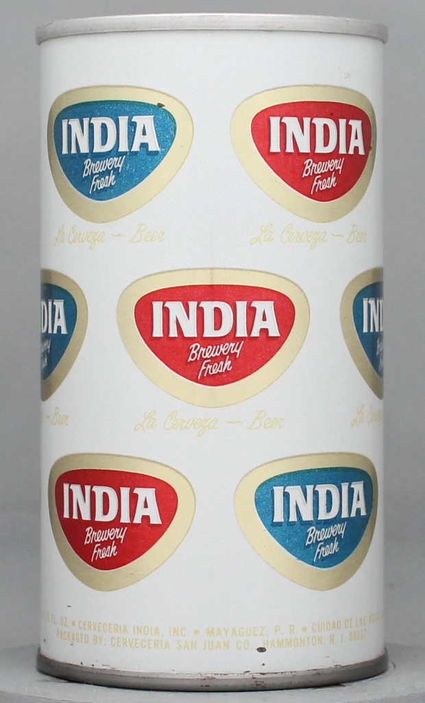 India La Cerveza Beer 12 Oz Tab Top Can
