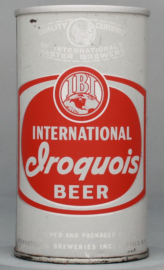 International Iroquois Beer 12 Oz Zip Top Can