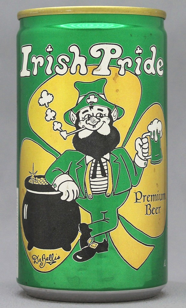 Irish Pride Premium Beer 12 Oz Tab Top Can