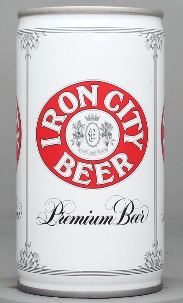 Iron City Premium Beer 12 Oz Tab Top Can