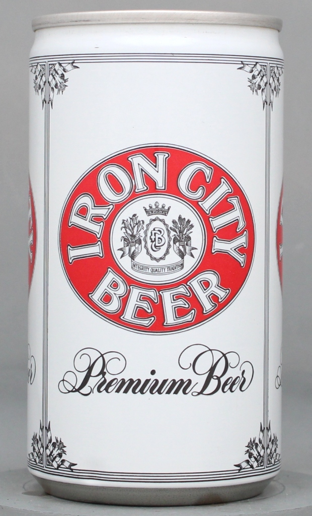 Iron City Premium Beer 12 Oz Stay Top Can