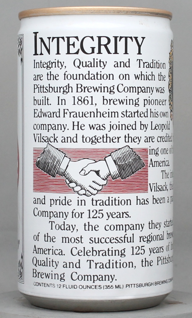 Iron City Premium Beer 12 Oz Can