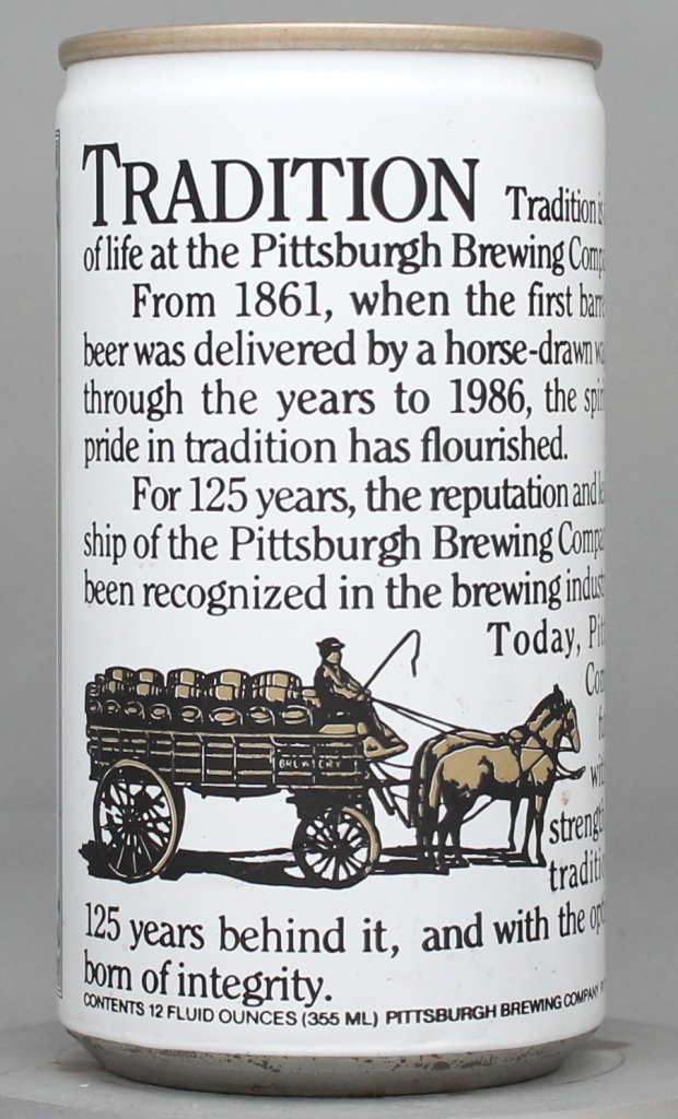Iron City Beer 12 Oz Tab Top Can