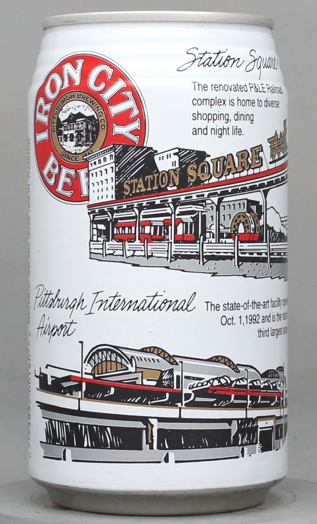 Iron City Beer 12 Oz Tab Top Can