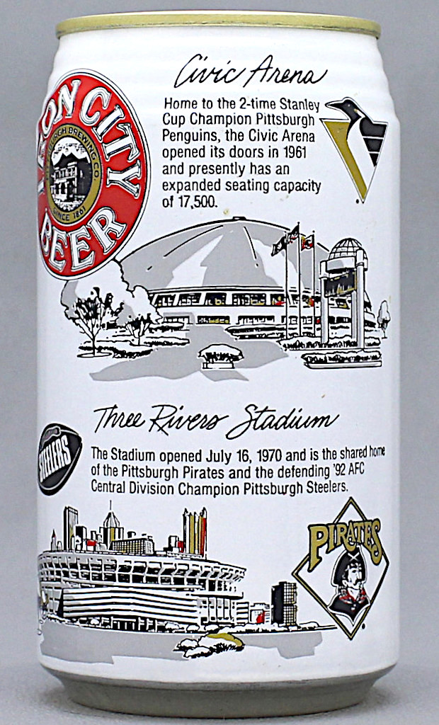 Iron City Beer 12 Oz Tab Top Can