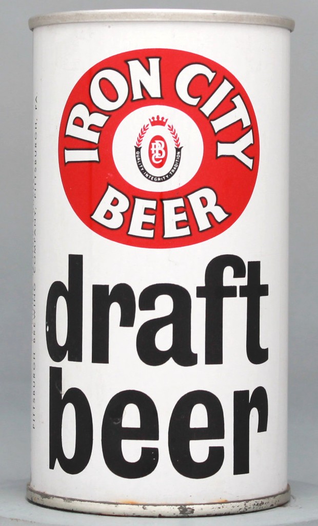 Iron City Draft 12 Oz Zip/Tab Top Can