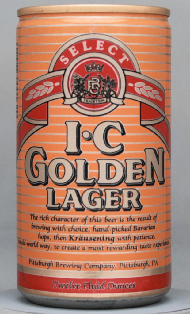 I-c Golden Lager Beer 12 Oz Tab Top Can