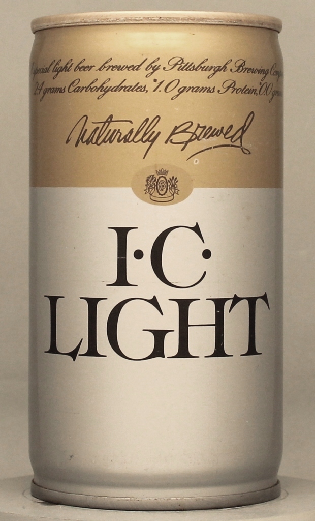 I-c Light Beer 12 Oz Tab Top Can