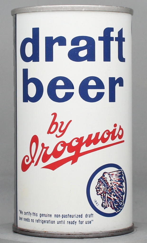 Draft Beer By Iroquois Draft 12 Oz Tab Top Can