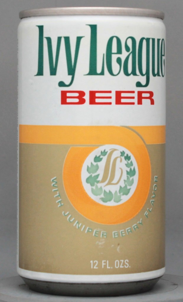Ivy League Beer 12 Oz Tab Top Can
