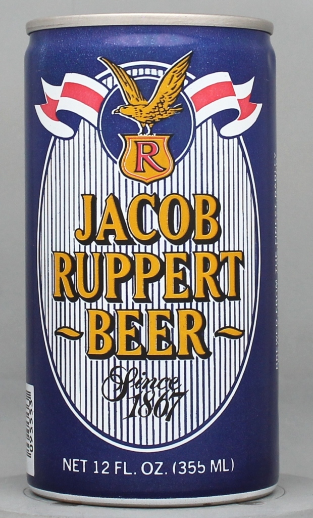 Jacob Ruppert Beer 12 Oz Tab Top Can