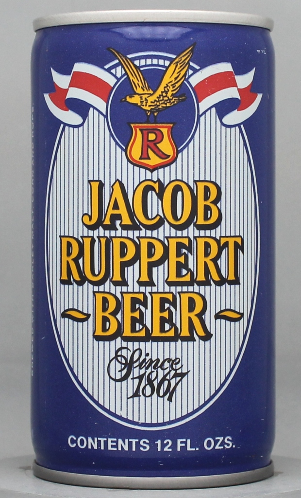 Jacob Ruppert Beer 12 Oz Tab Top Can