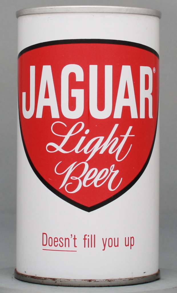 Jaguar Light Beer 12 Oz Tab Top Can