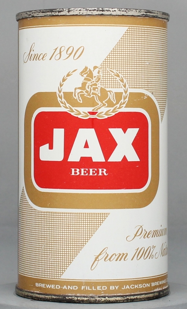 Jax Beer 12 Oz Zip/Tab/Insert Top Can