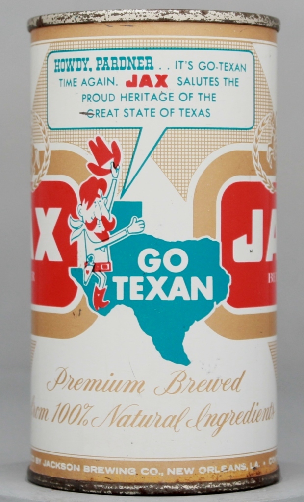 Jax Beer 12 Oz Insert Top Can