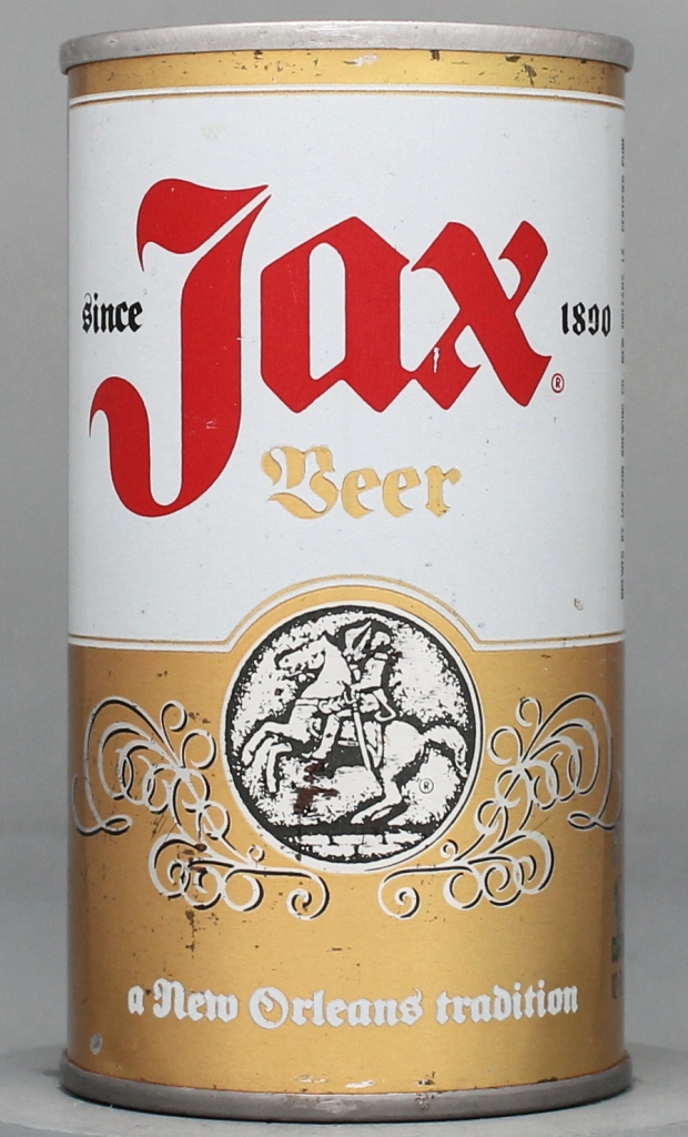 Jax Beer 12 Oz Tab Top Can