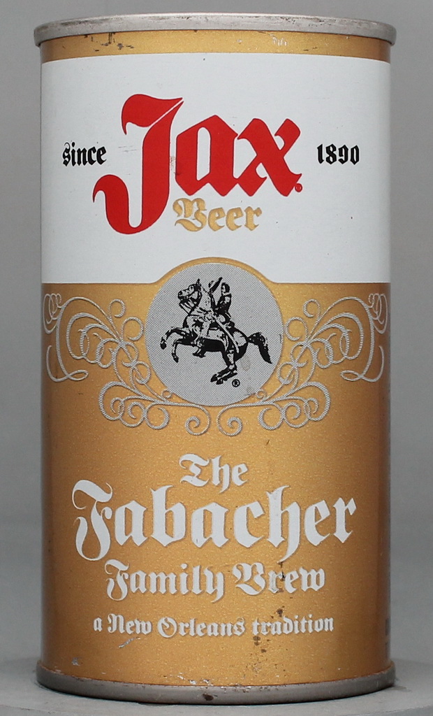Jax Beer 12 Oz Tab Top Can