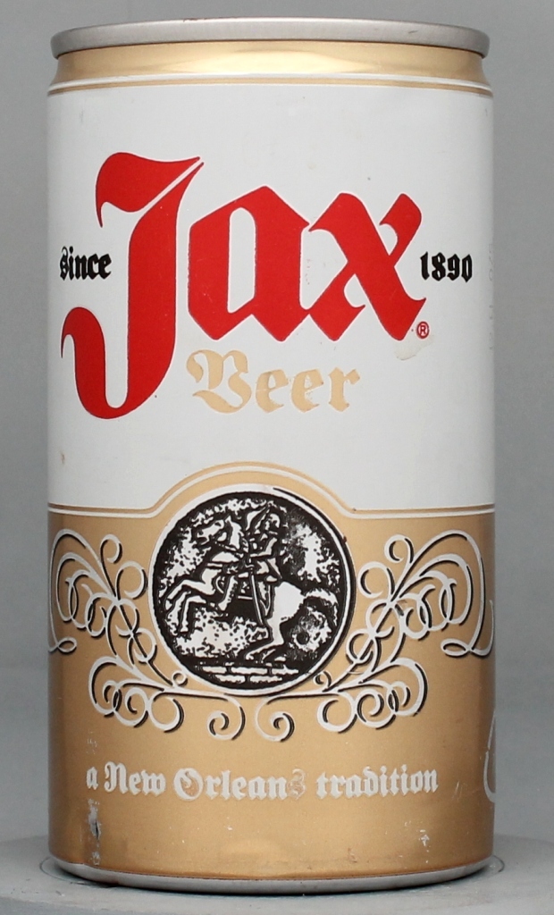 Jax Beer 12 Oz Tab Top Can