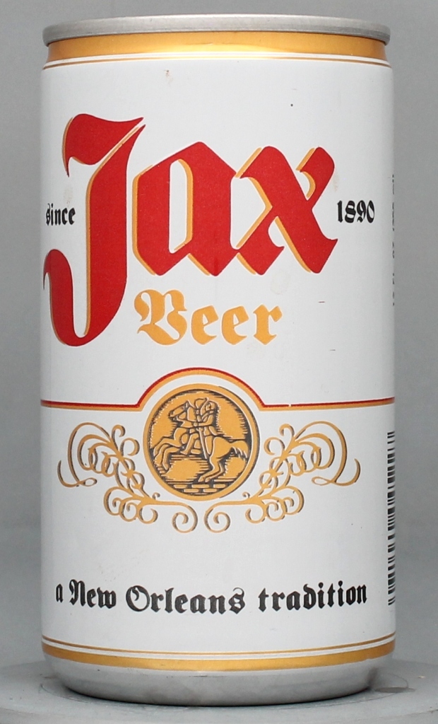 Jax Beer 12 Oz Tab Top Can