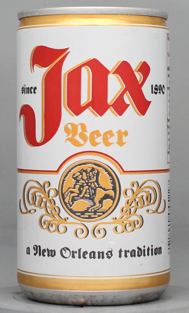 Jax Beer 12 Oz Tab Top Can
