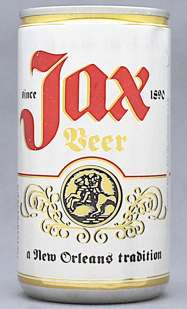 Jax Beer 12 Oz Tab Top Can