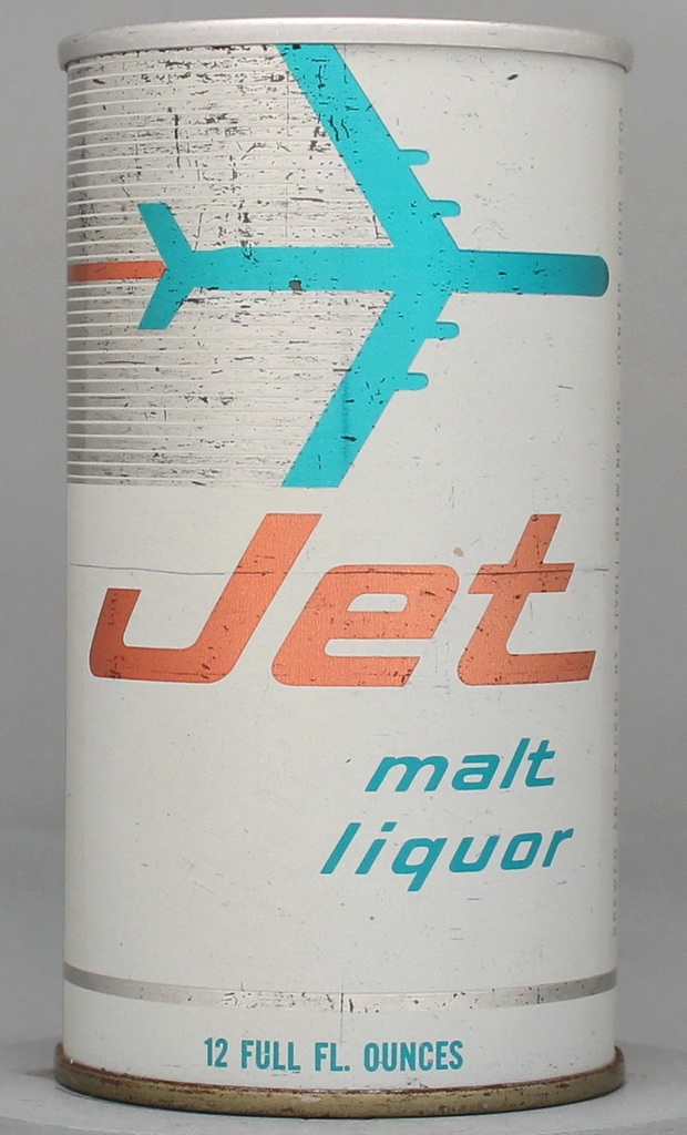 Jet Malt Liquor 12 Oz Tab Top Can