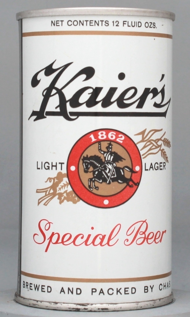 Kaier's Special Light Lager Beer 12 Oz Tab Top Can