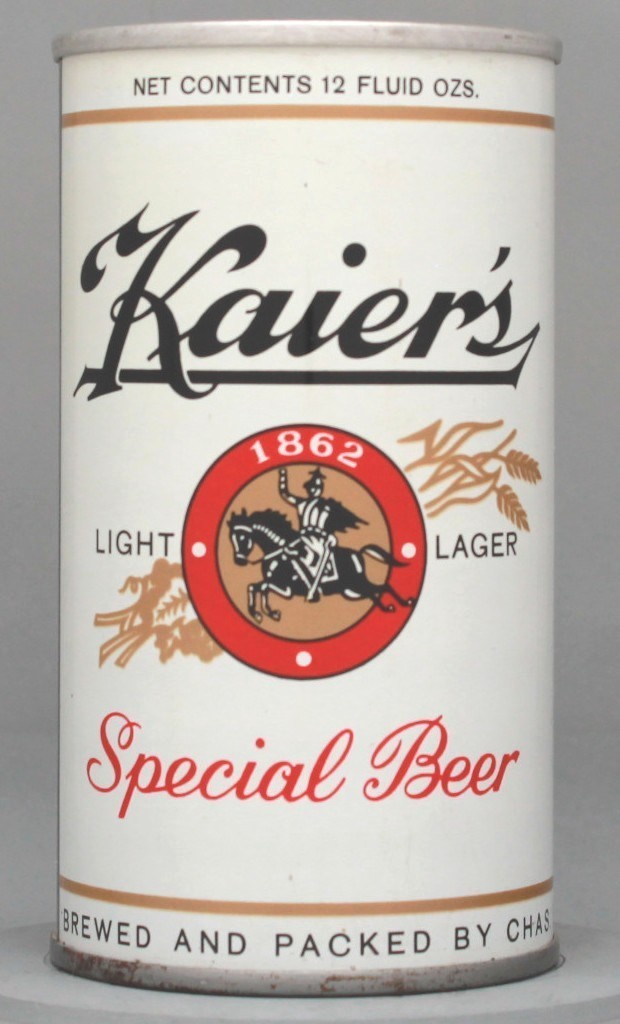 Kaier's Light Lager Special Beer 12 Oz Tab Top Can